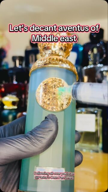 Decanting aventus of middle east #pasha103